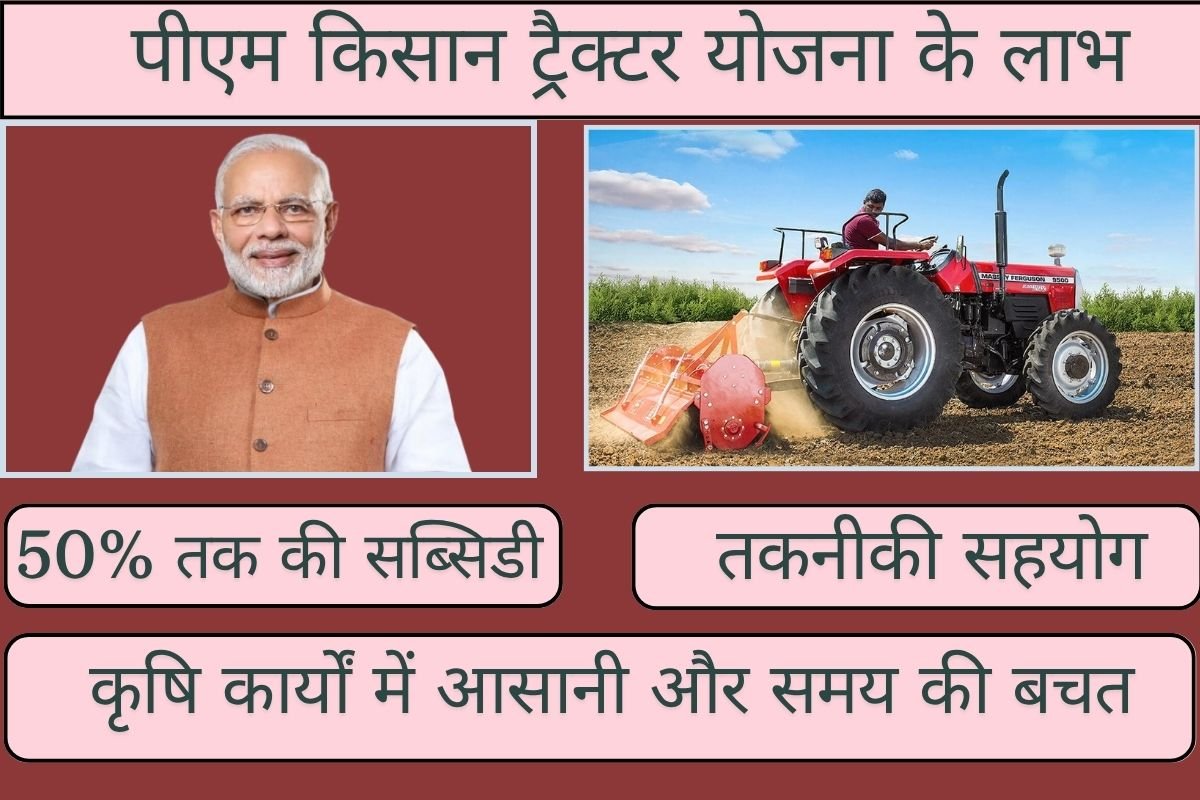 Pm Kisan Tractor Yojana Benefits