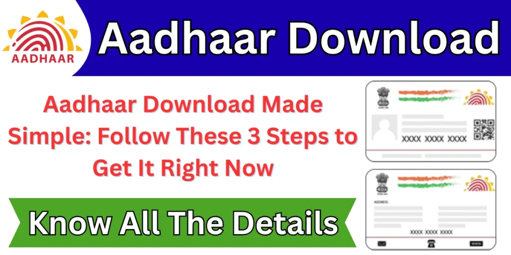 Aadhar Download